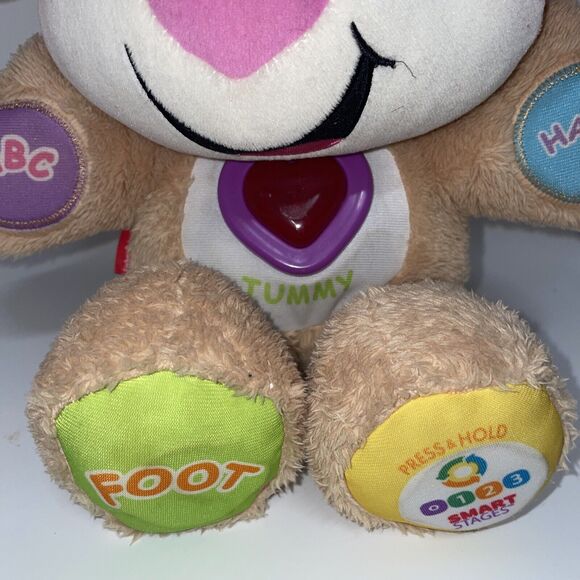 Fisher-Price - Laugh & Learn Smart Stages Plush Sis The Puppy Toy - Fun Learning - Picture 3 of 7